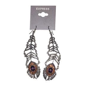 Peacock Earrings